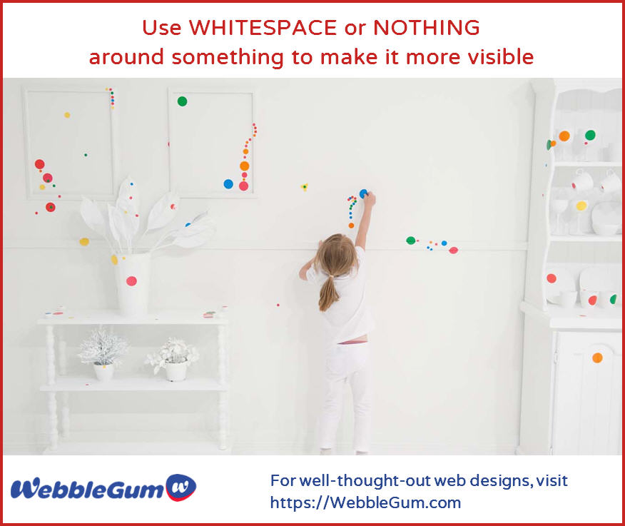 Whitespace On Your Website