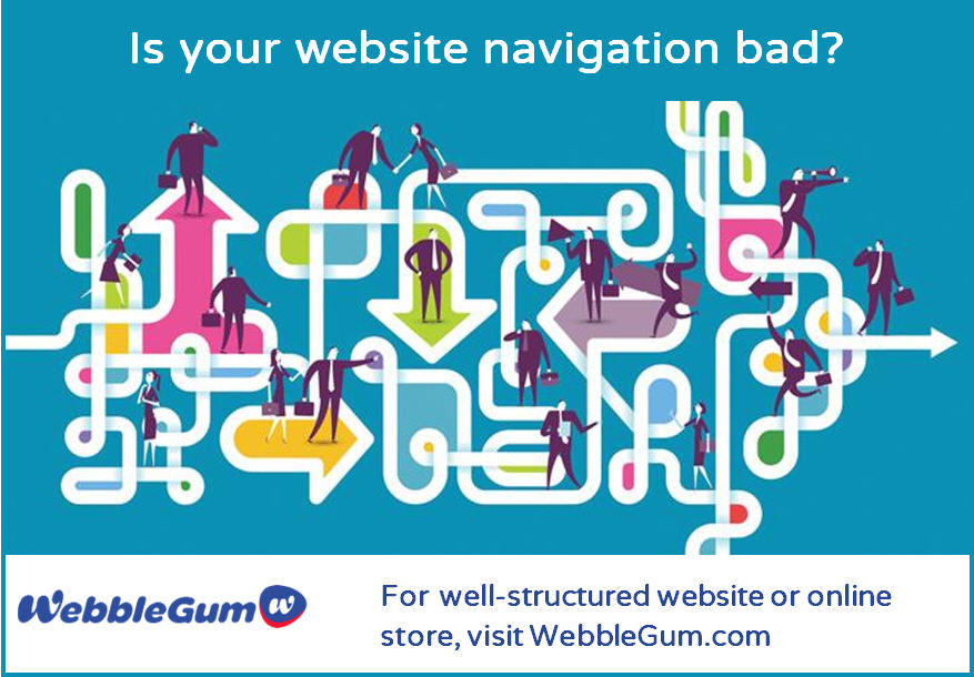Impact Of Bad Navigation On Websites