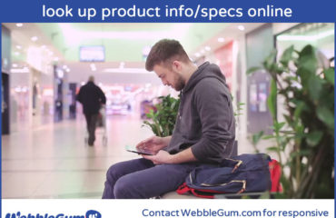 61% Customers See Specs Online