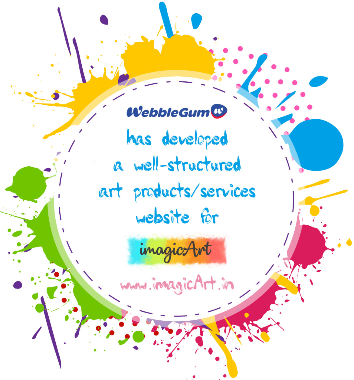 imagicArt Website Launch